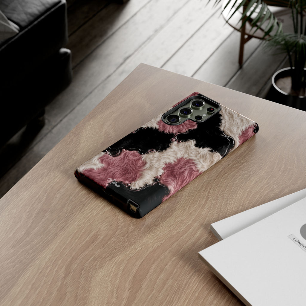 Cow Print Swirl Tough Case