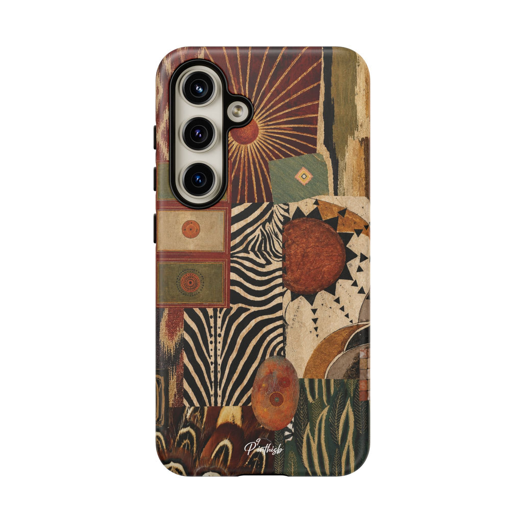 Abstract Boho Collage Tough Case