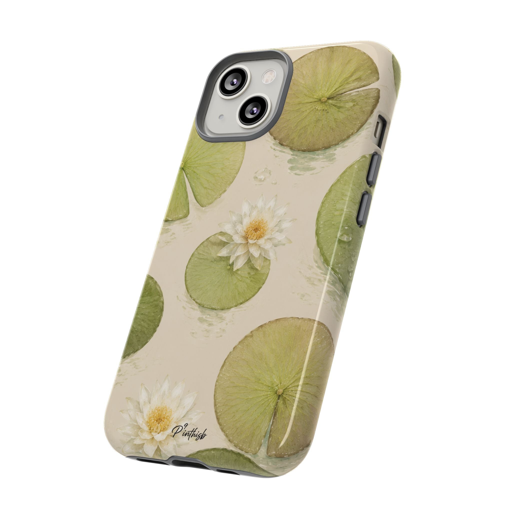 Water Lily Tough Phone Case