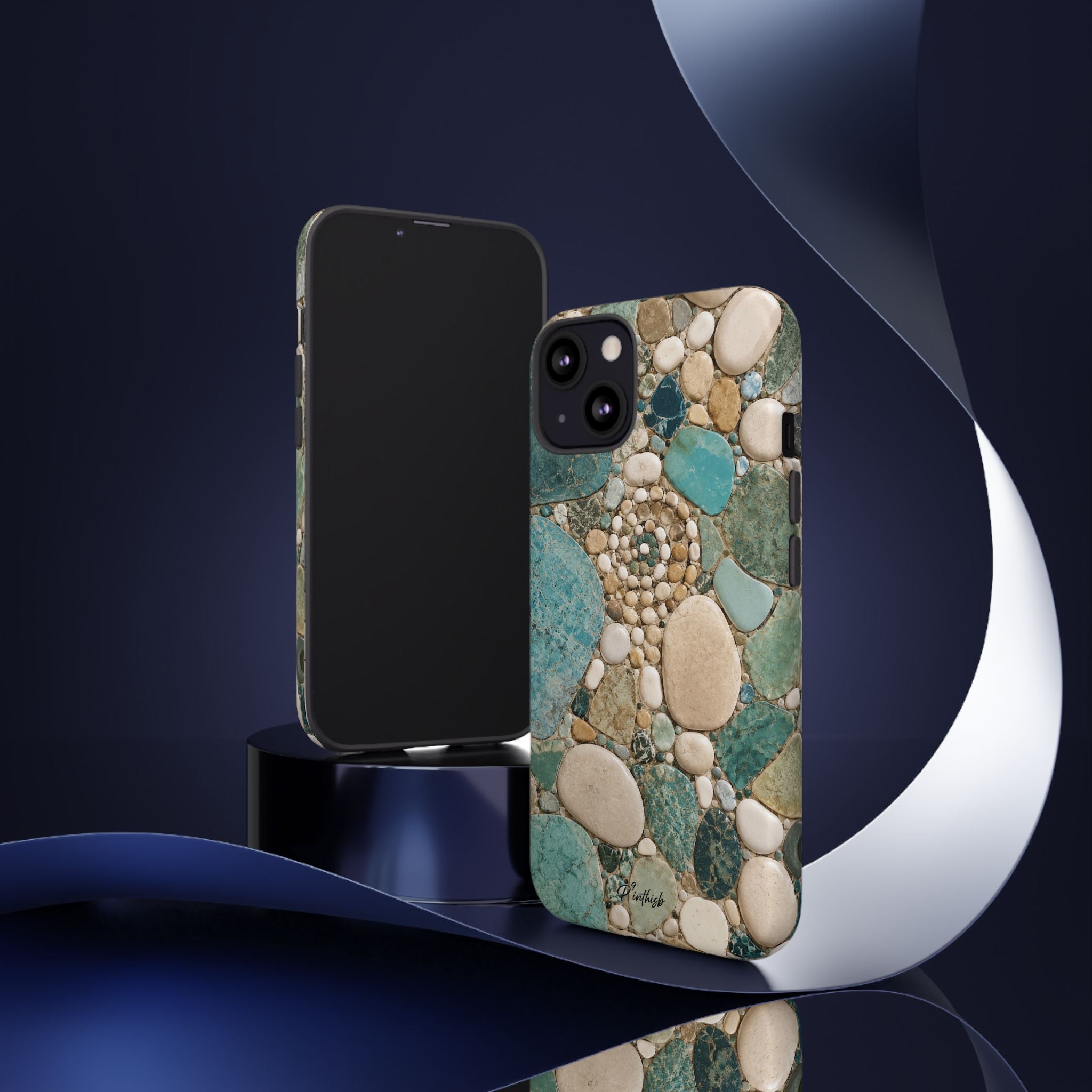 Sea Glass Mosaic Tough Case