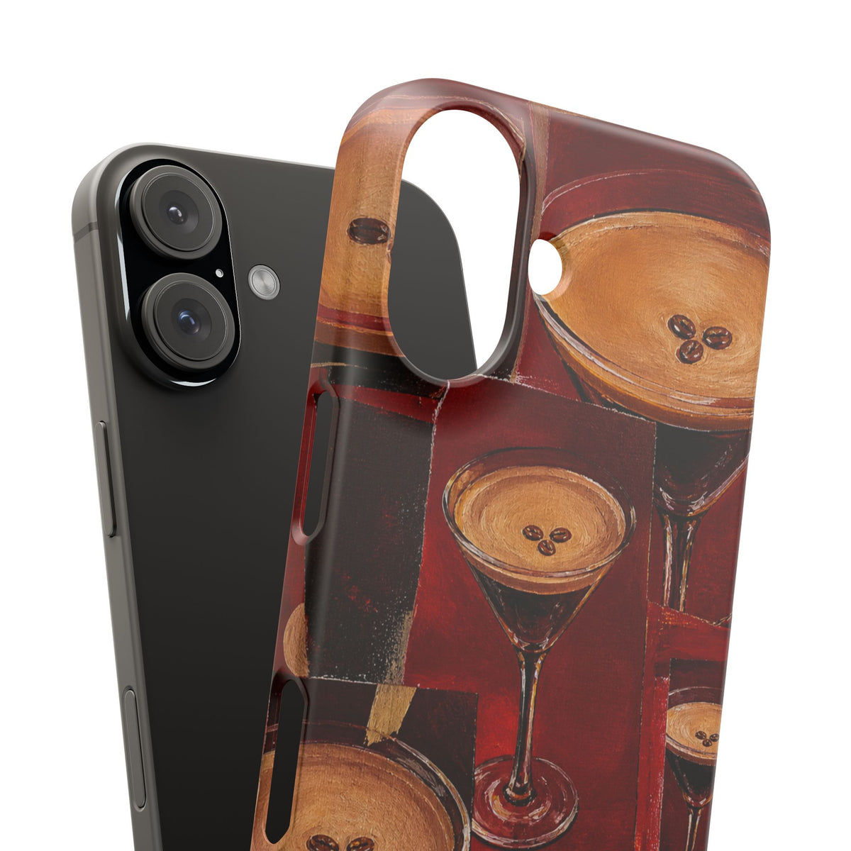 Espresso Martini Snap Phone Case