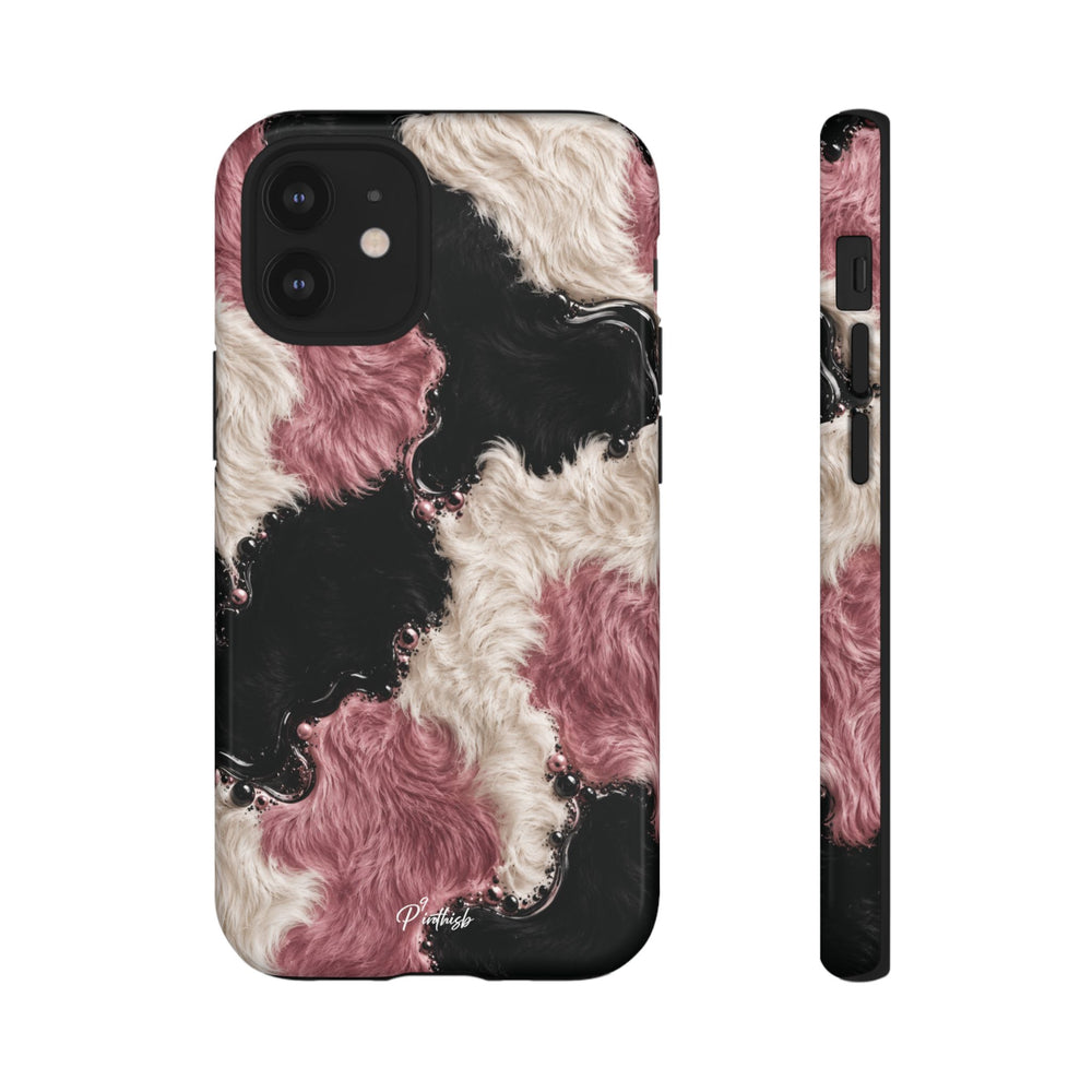 Cow Print Swirl Tough Case