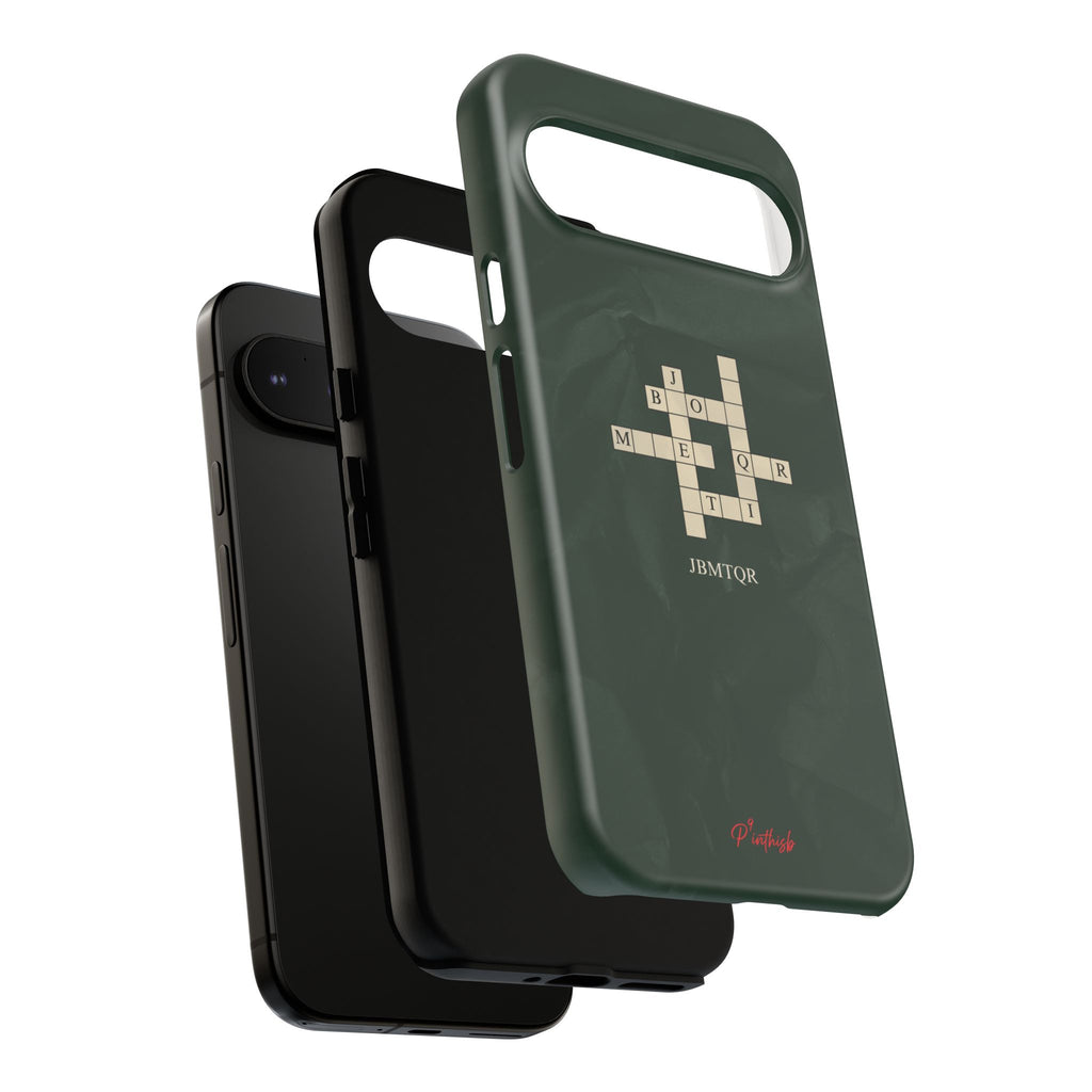 "JBMTQR crossword" Tough Phone Case