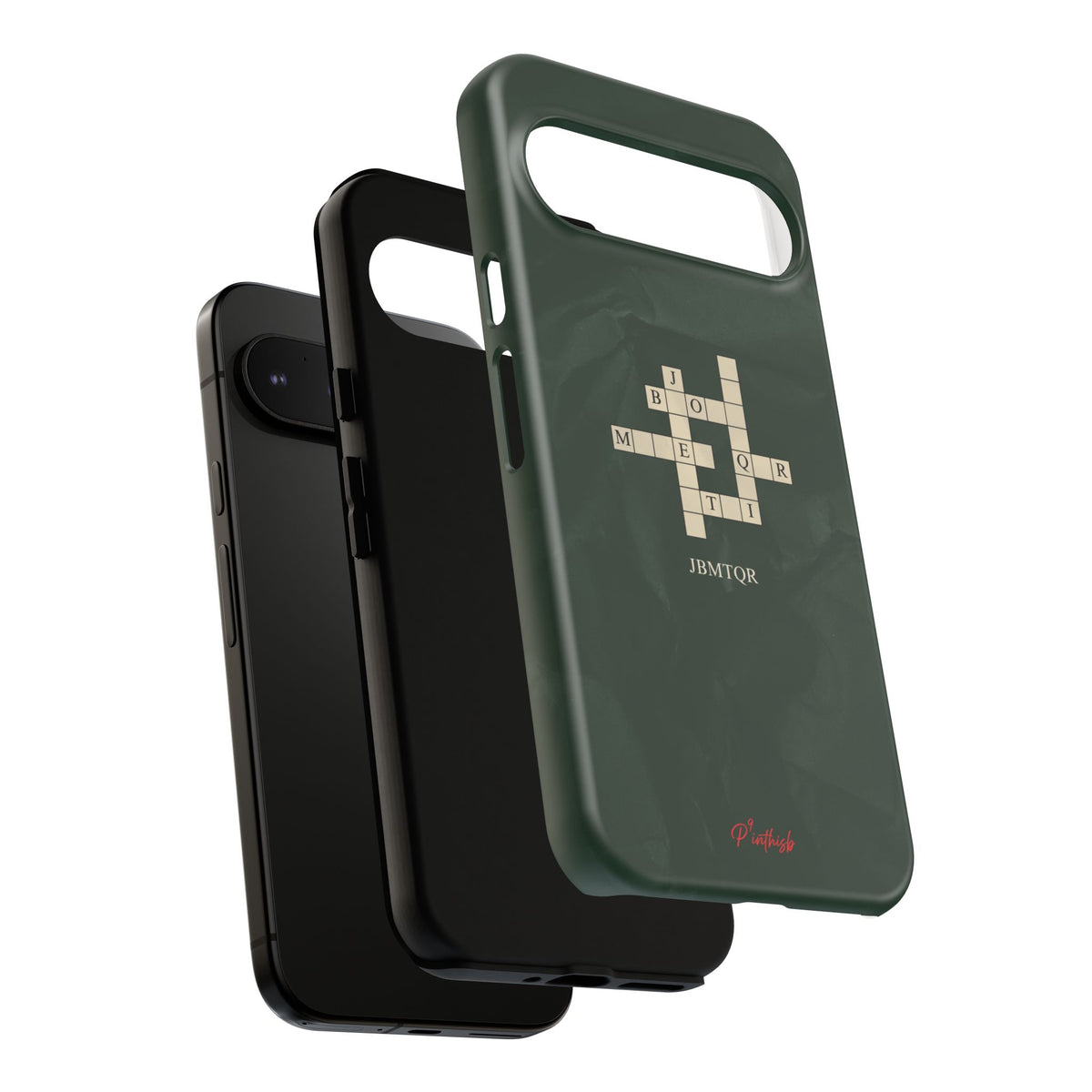 "JBMTQR crossword" Tough Phone Case