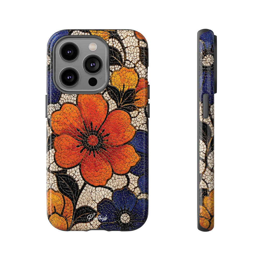 Floral Mosaic Tough Case