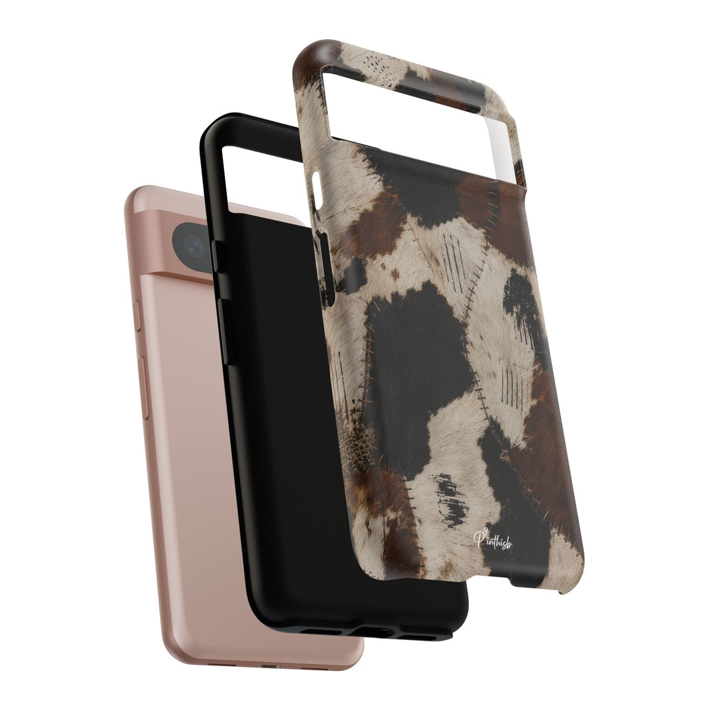 Brown & Black Animal Print Tough Case