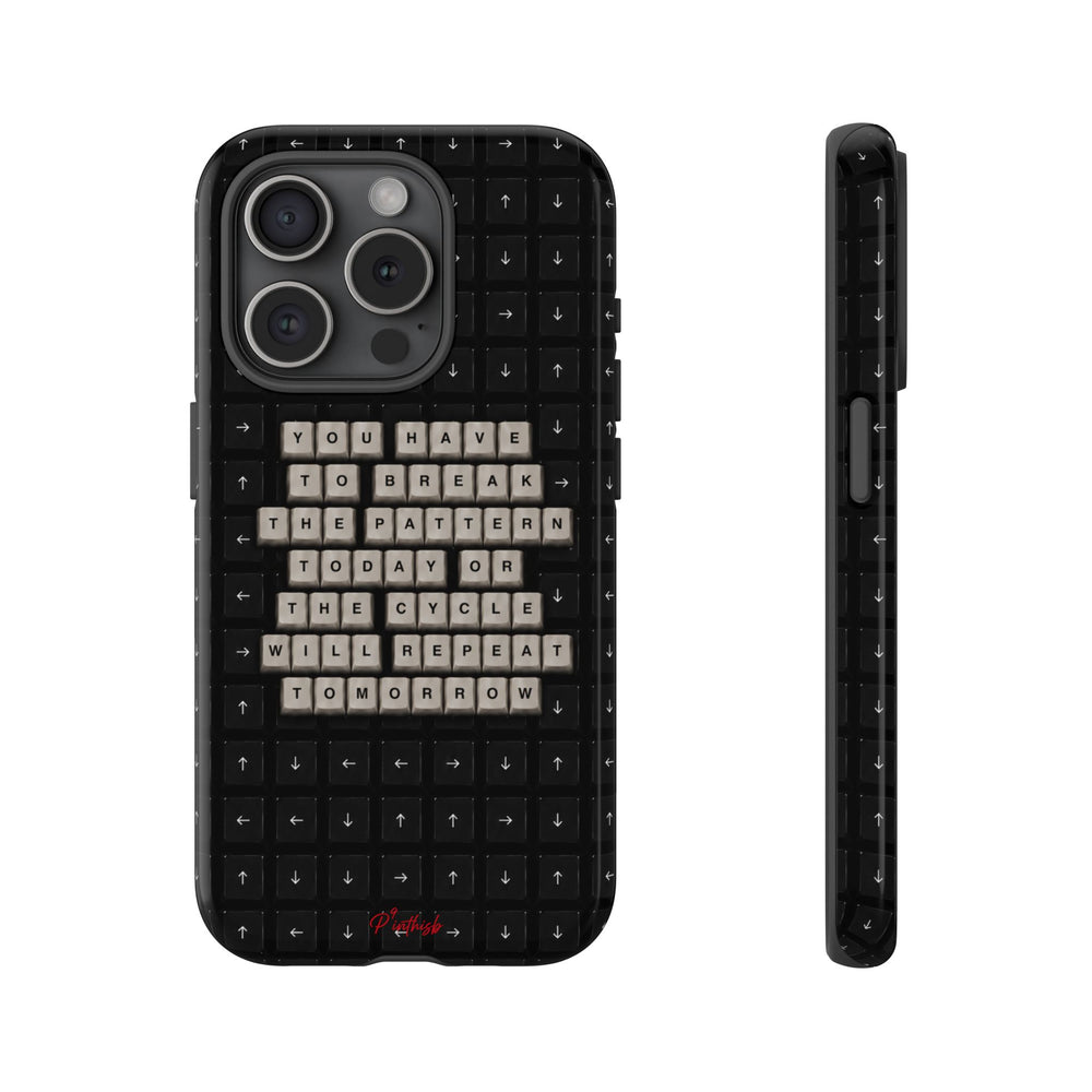 "Break the pattern" Keyboard Tough Case