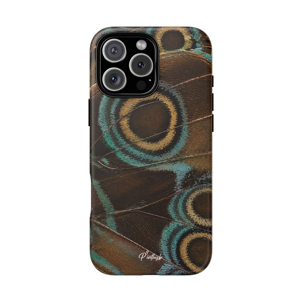 Peacock Feather Pattern Tough Case