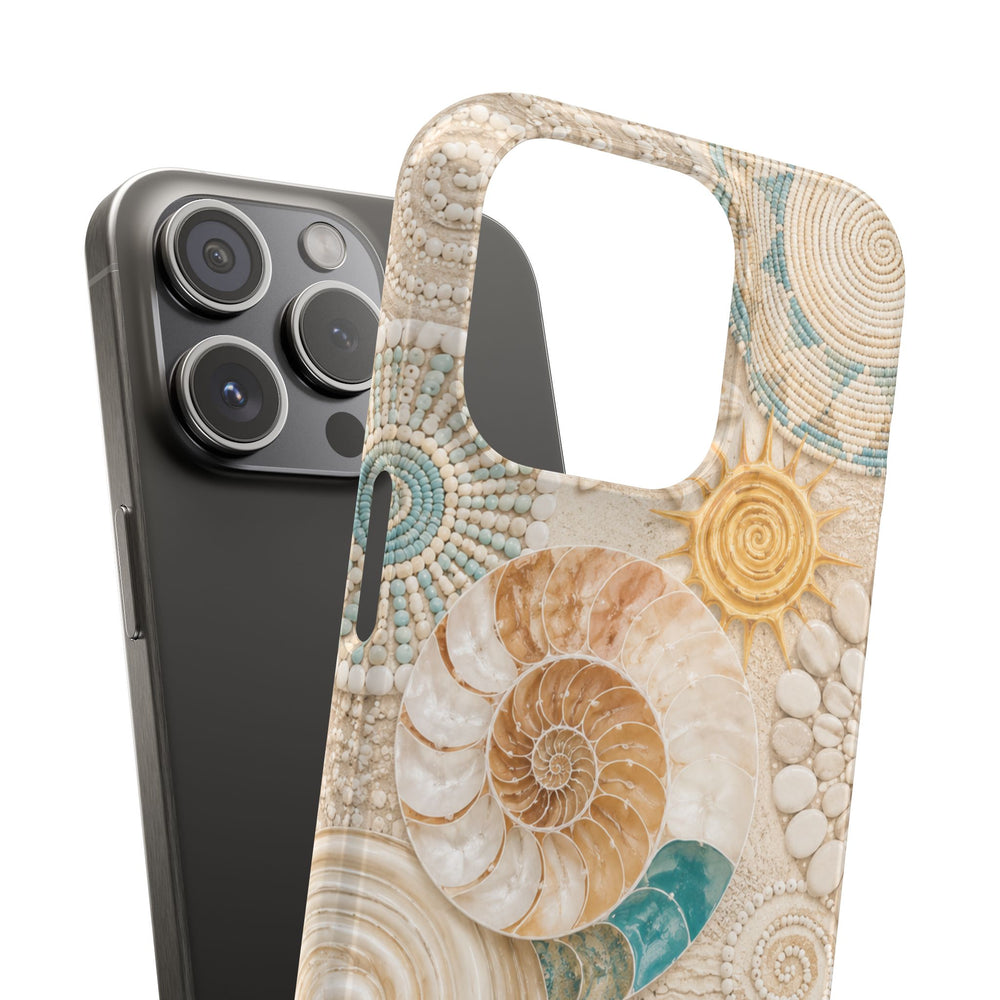 Coastal Seashell Snap Case