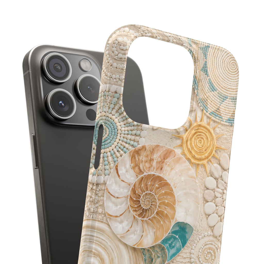 Coastal Seashell Snap Case