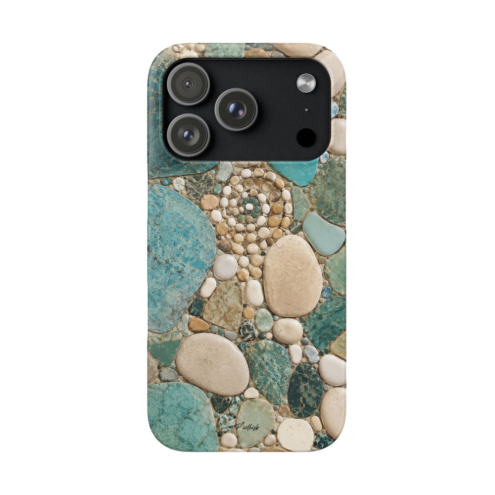 Sea Glass Mosaic Snap Case