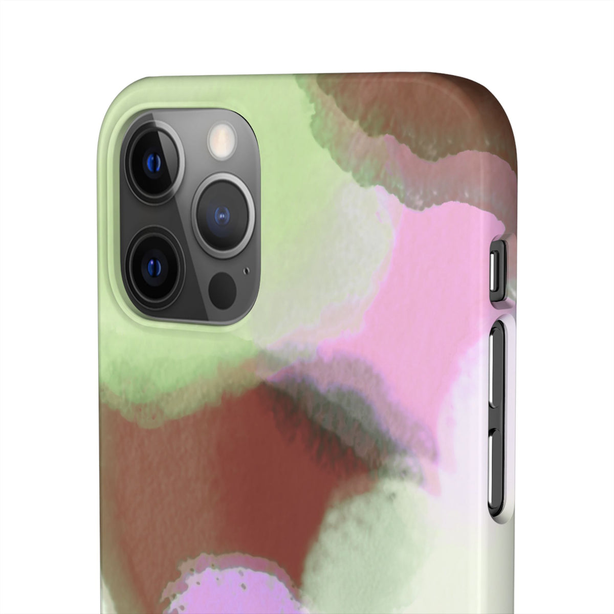 Abstract Pastel Camouflage Snap Phone Case