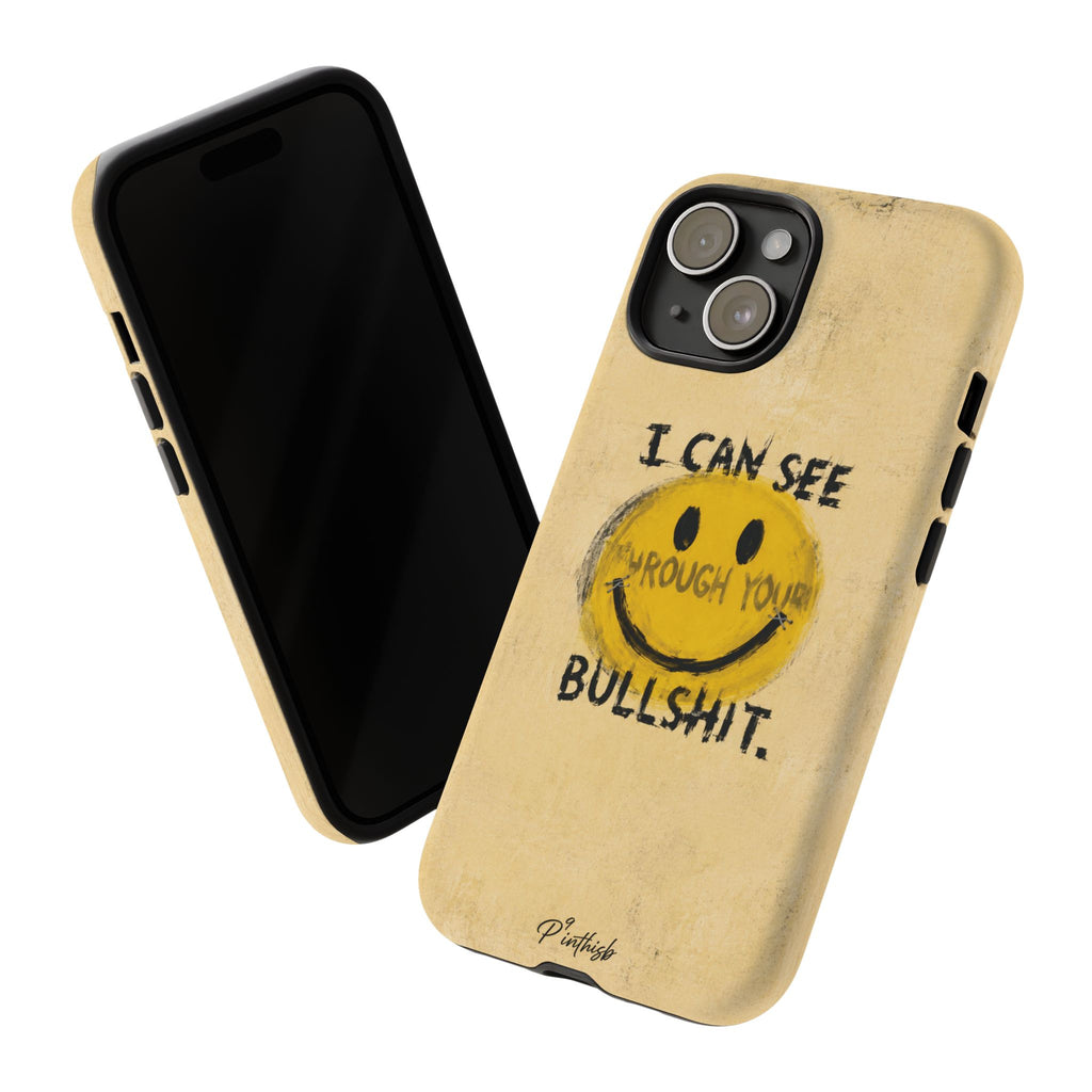 Smiley Anti-BS Tough Case