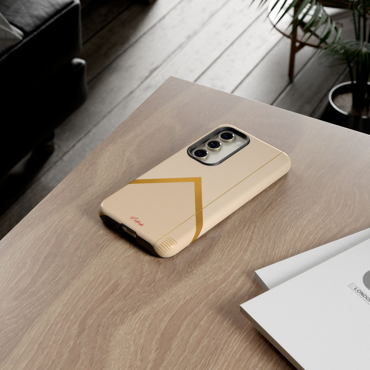 Gold Malboro Inspired Tough Phone Case