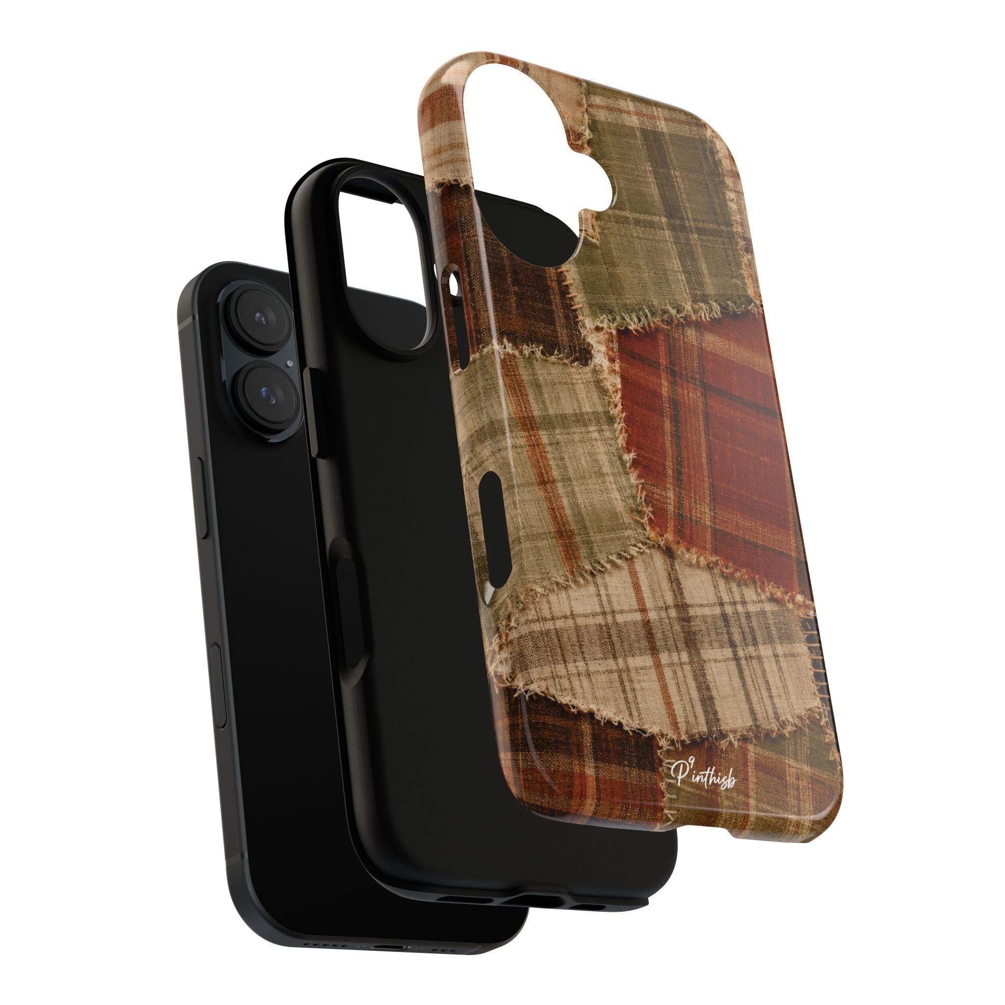 Rustic Fall Patchwork Tough Case