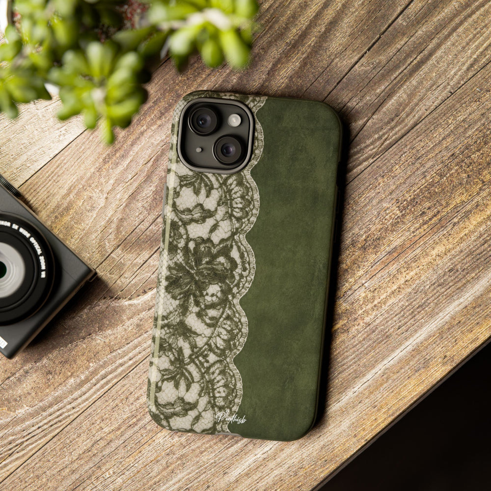 Olive Lace Tough Case