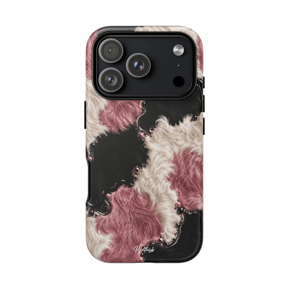 Cow Print Swirl Tough Case