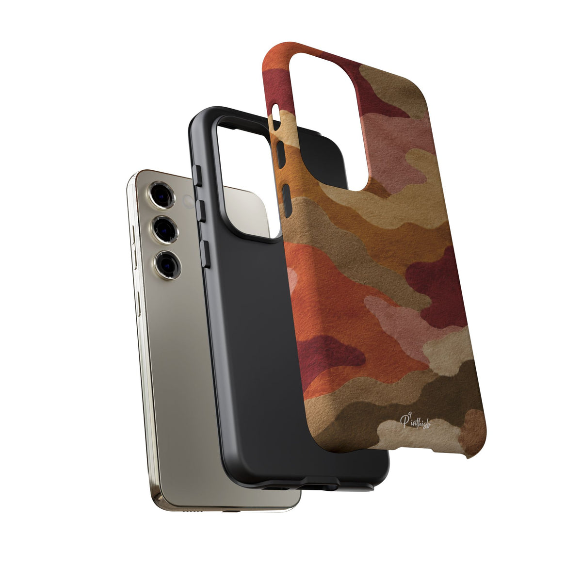 Watercolour Camo Tough Case