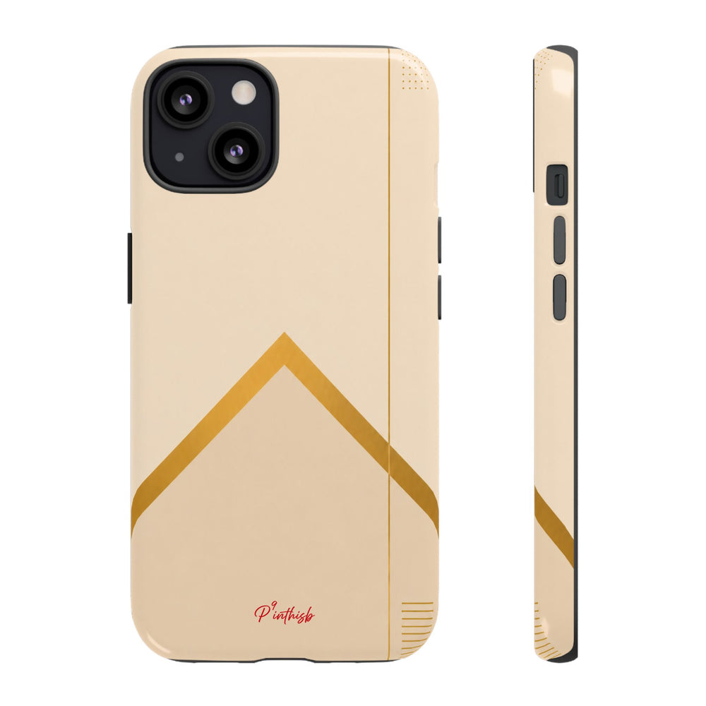Gold Malboro Inspired Tough Phone Case