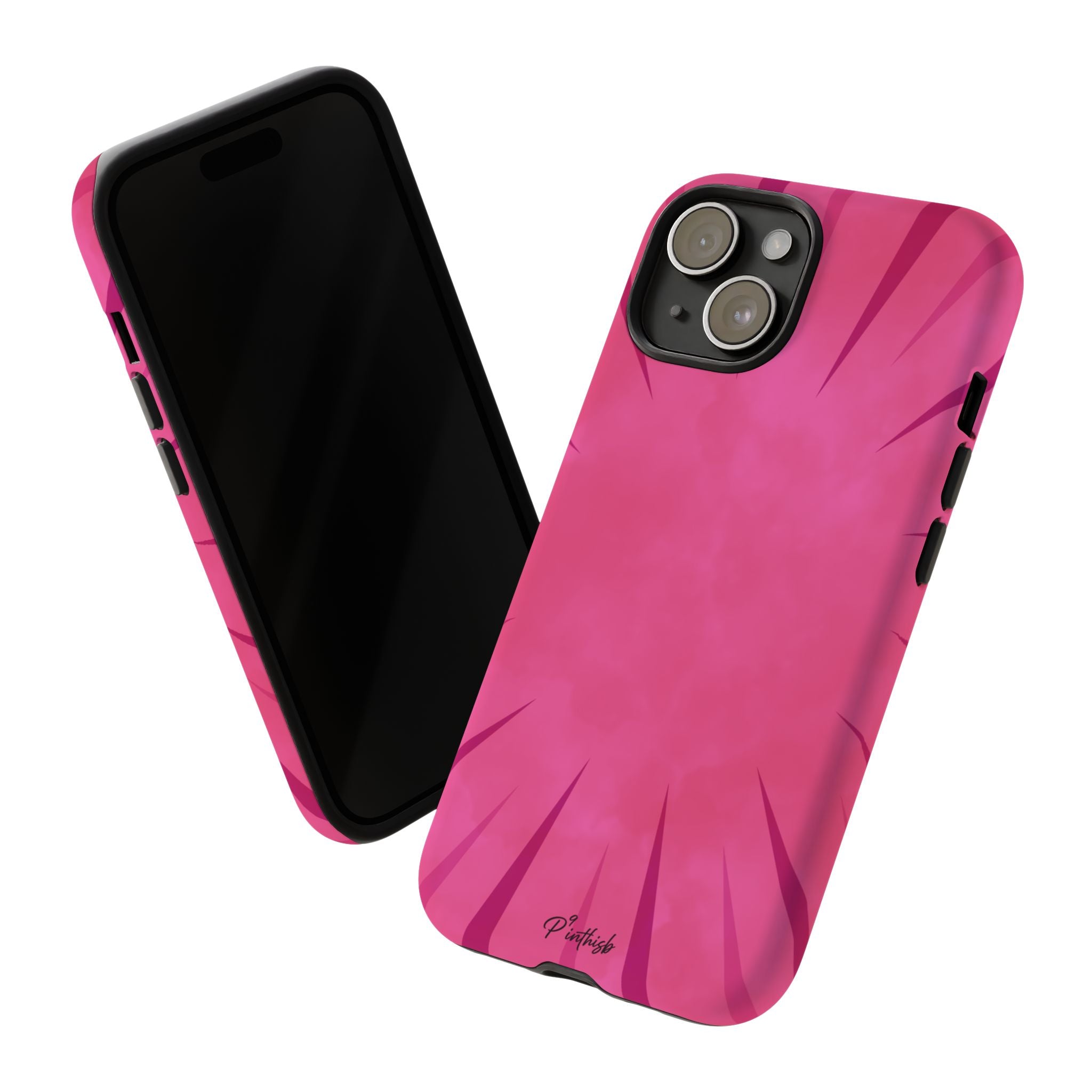 Pink Burst Tough Phone Case