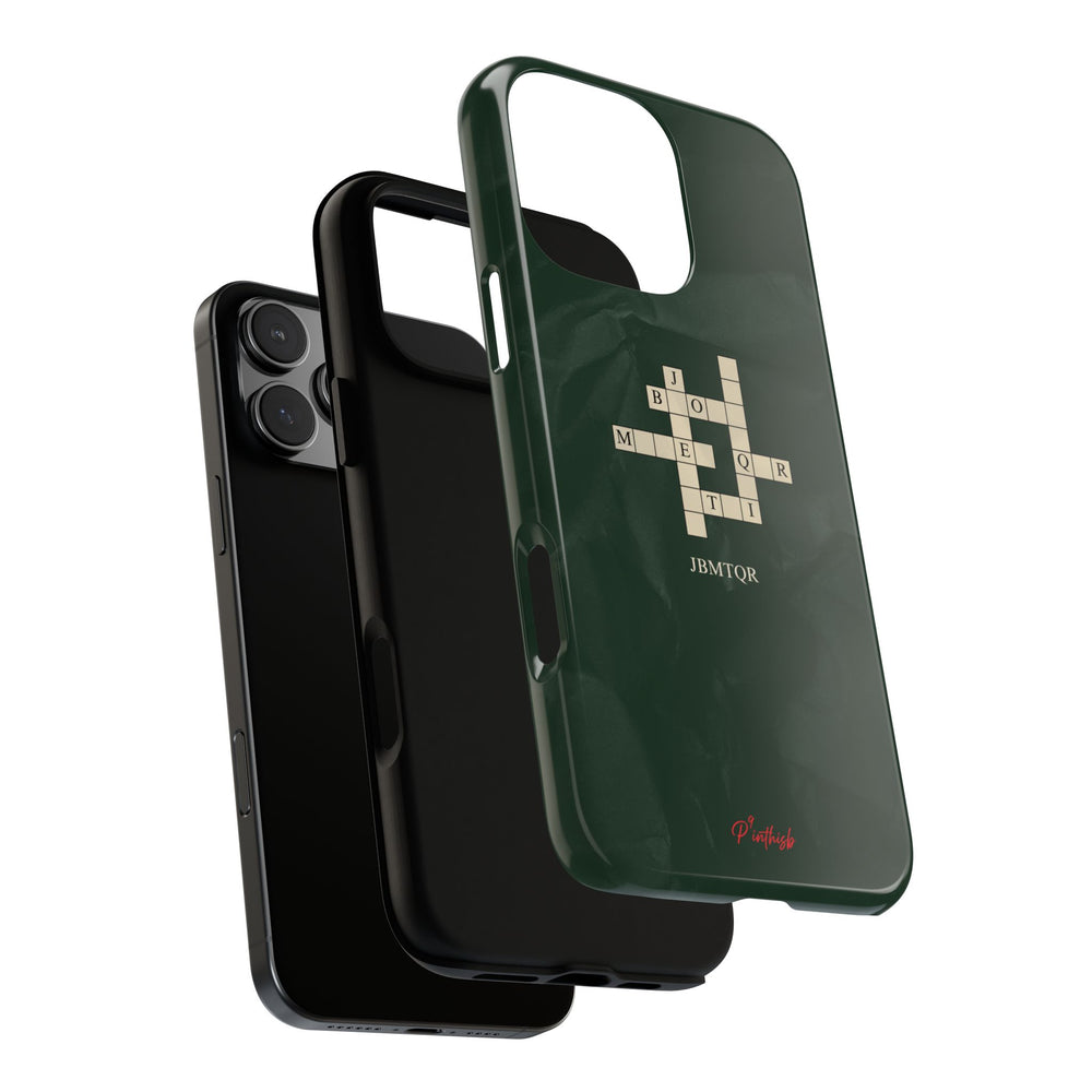 "JBMTQR crossword" Tough Phone Case