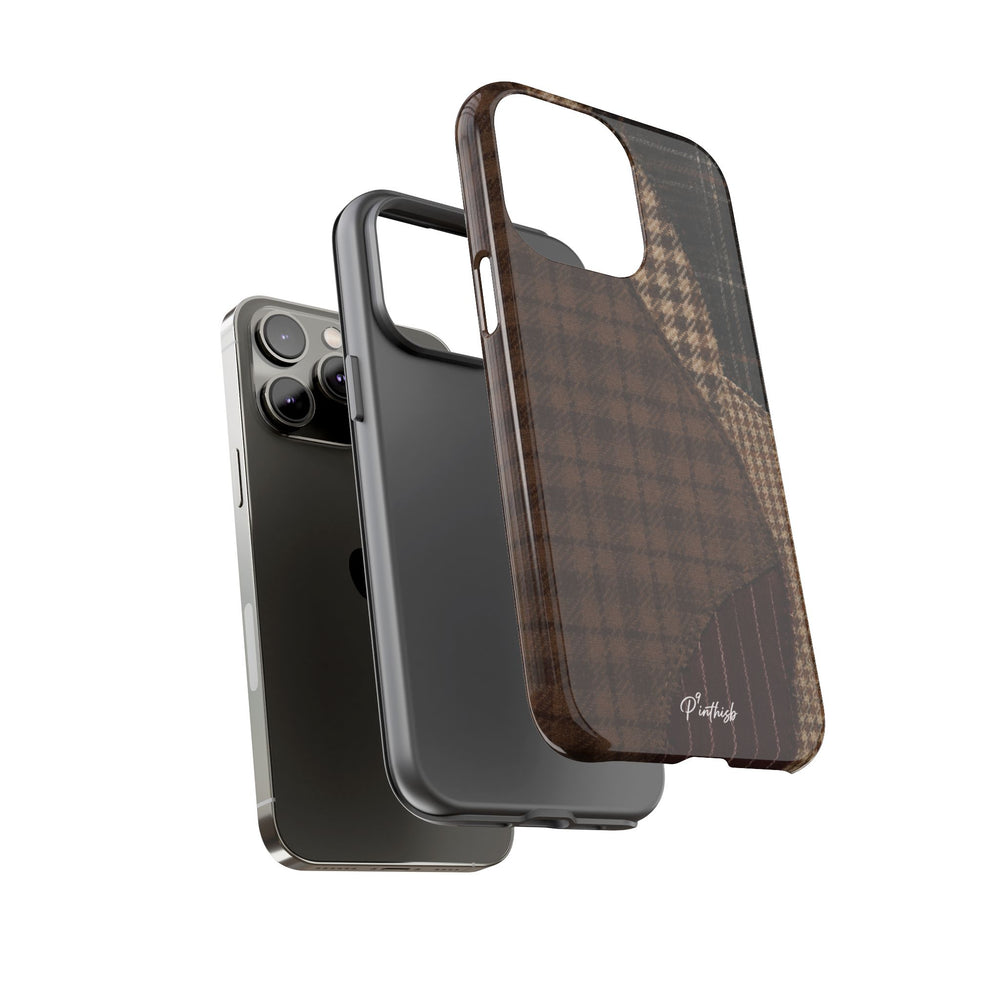 Rustic Brown Retro Tough Case