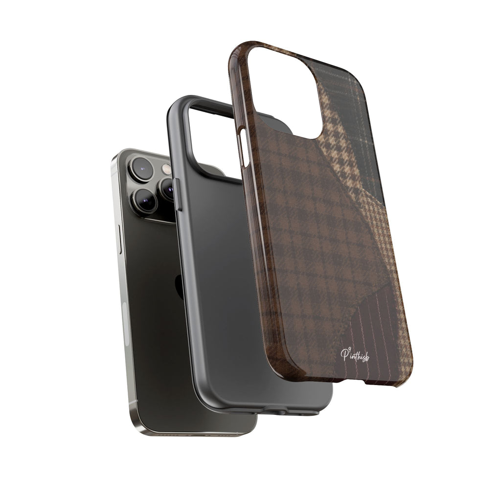 Rustic Brown Retro Tough Case