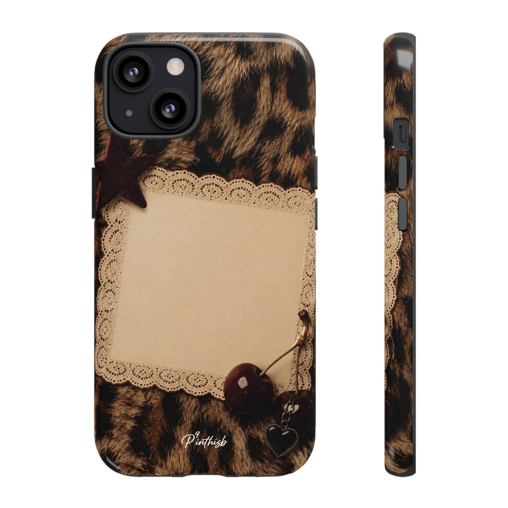Personalized Leopard Lace Phone Case