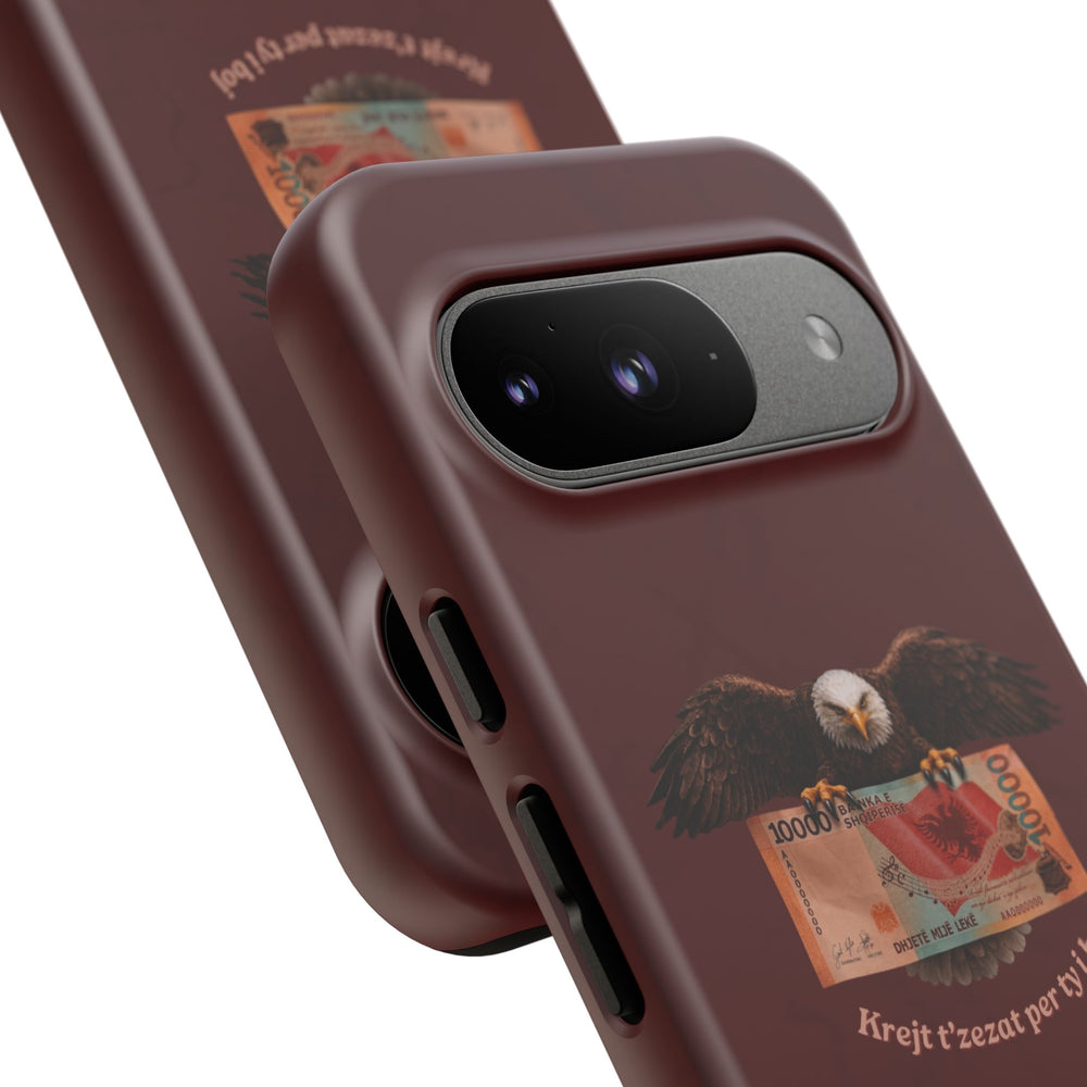 "Krejt t'zezat për ty i boj" Albanian Tough Phone Case