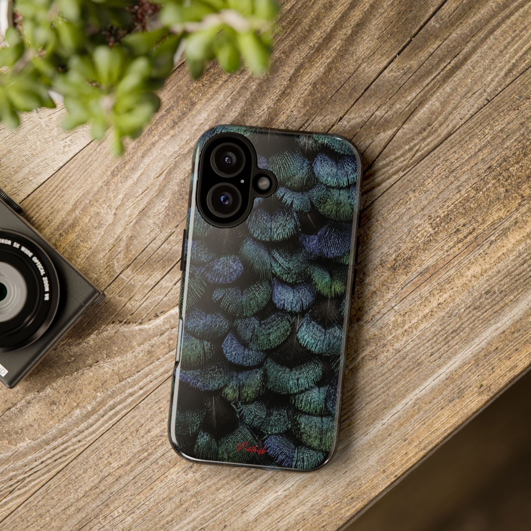 Iridescent Feather Tough Case