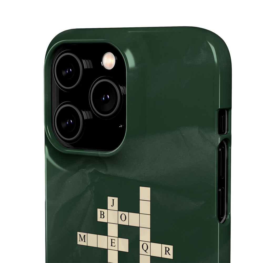 "JBMTQR crossword" Snap Phone Case