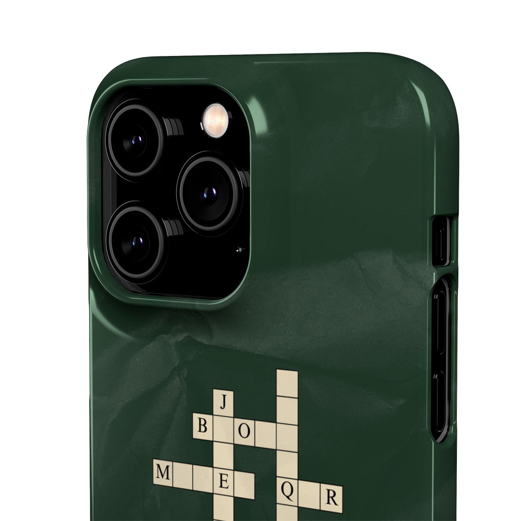 "JBMTQR crossword" Snap Phone Case
