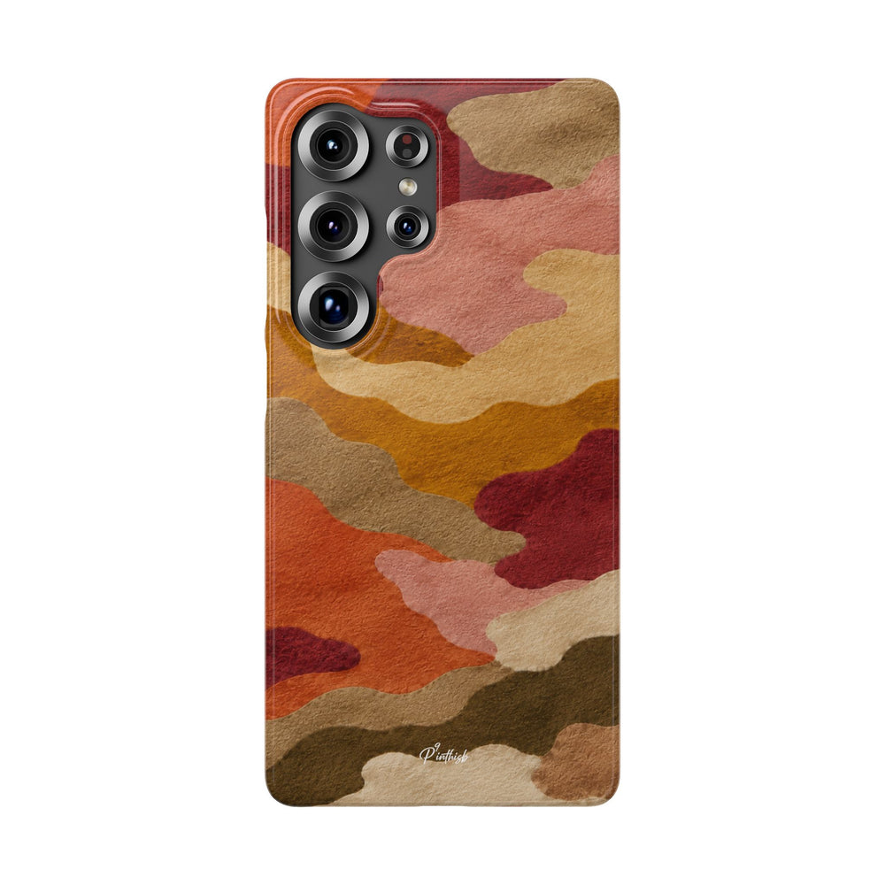 Watercolour Camo Snap Case