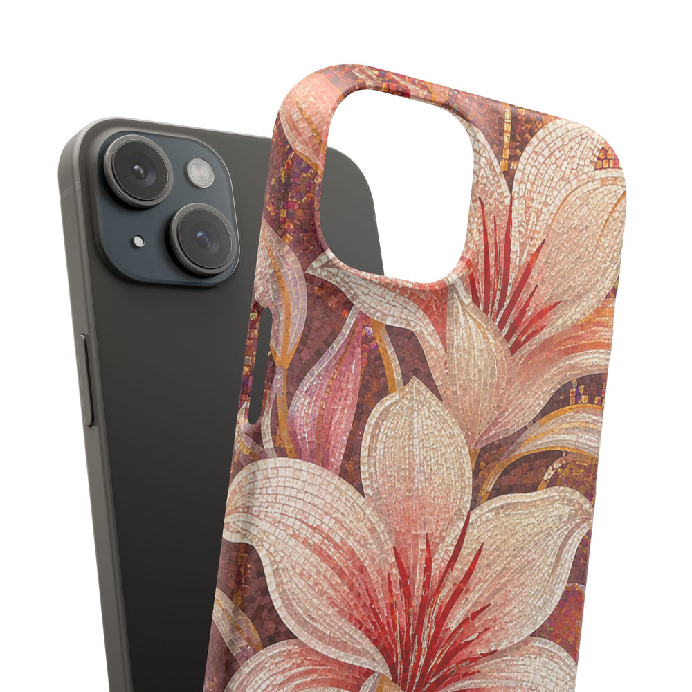 Floral Lily Snap Case