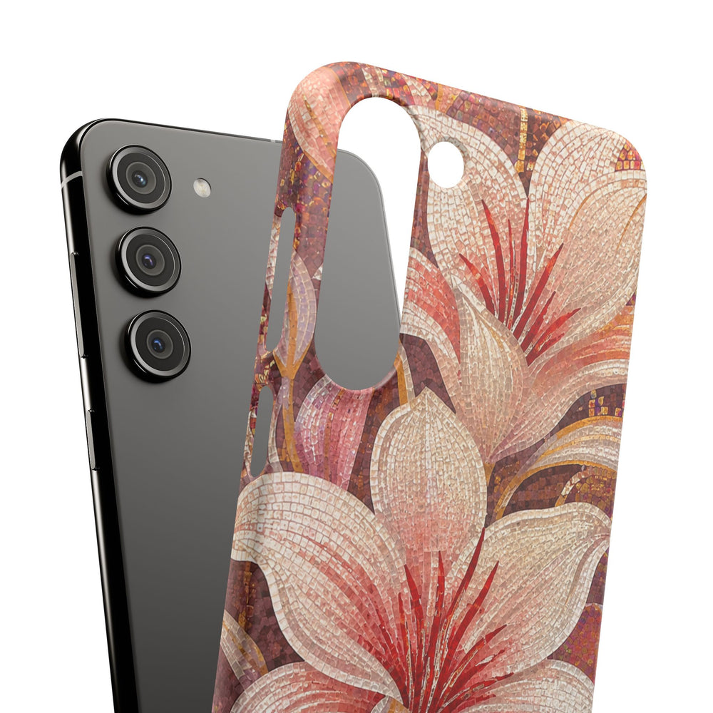 Floral Lily Snap Case