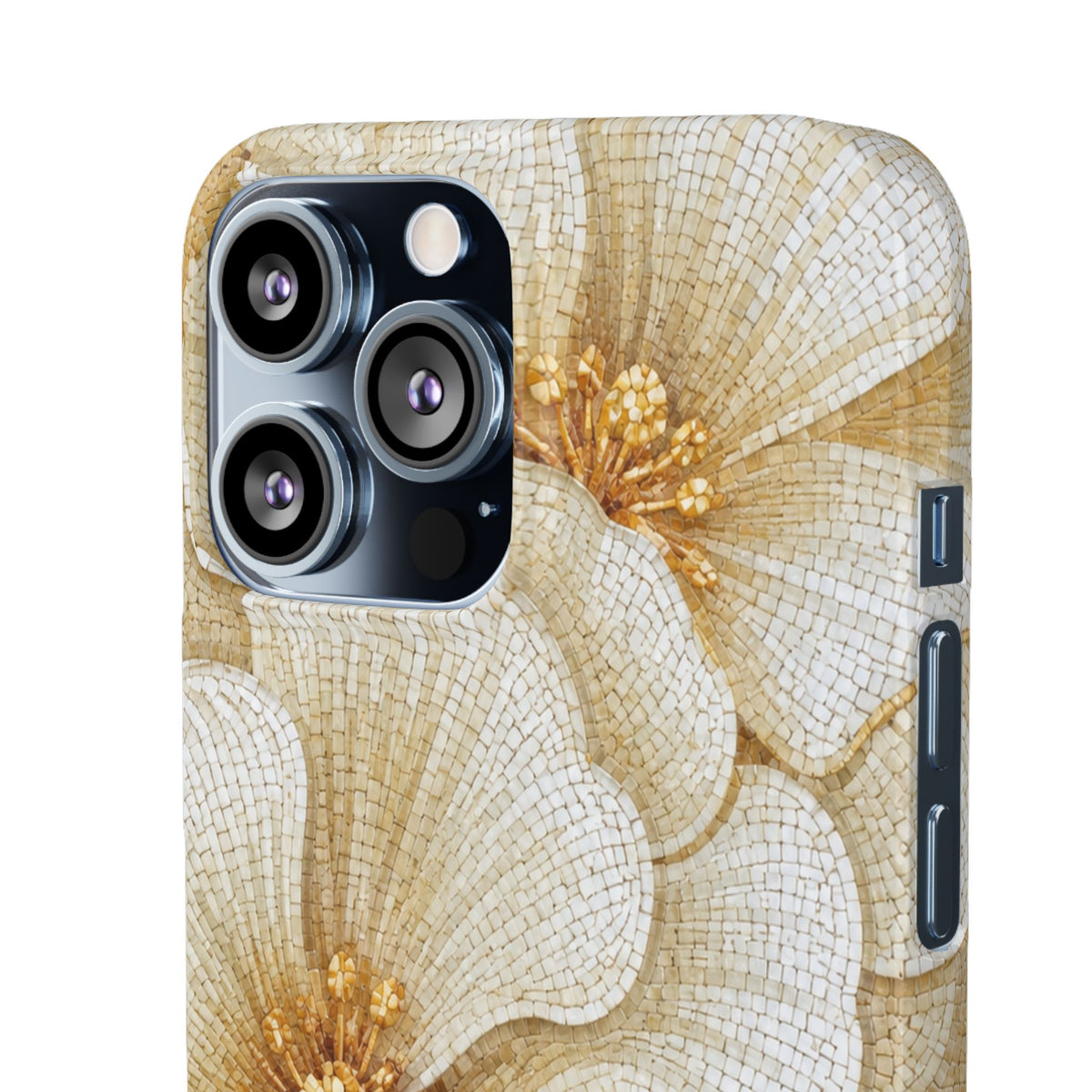 Floral Gold Bloom Snap Case