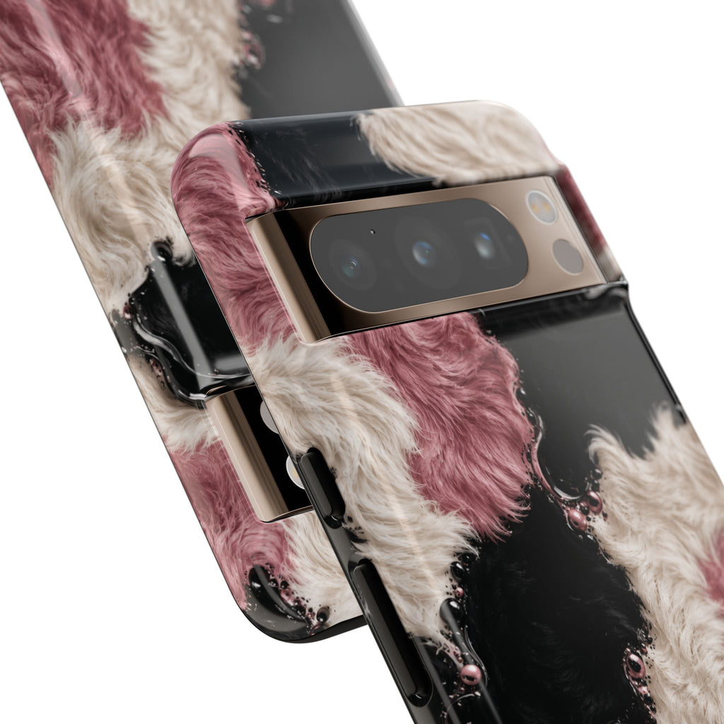 Cow Print Swirl Tough Case