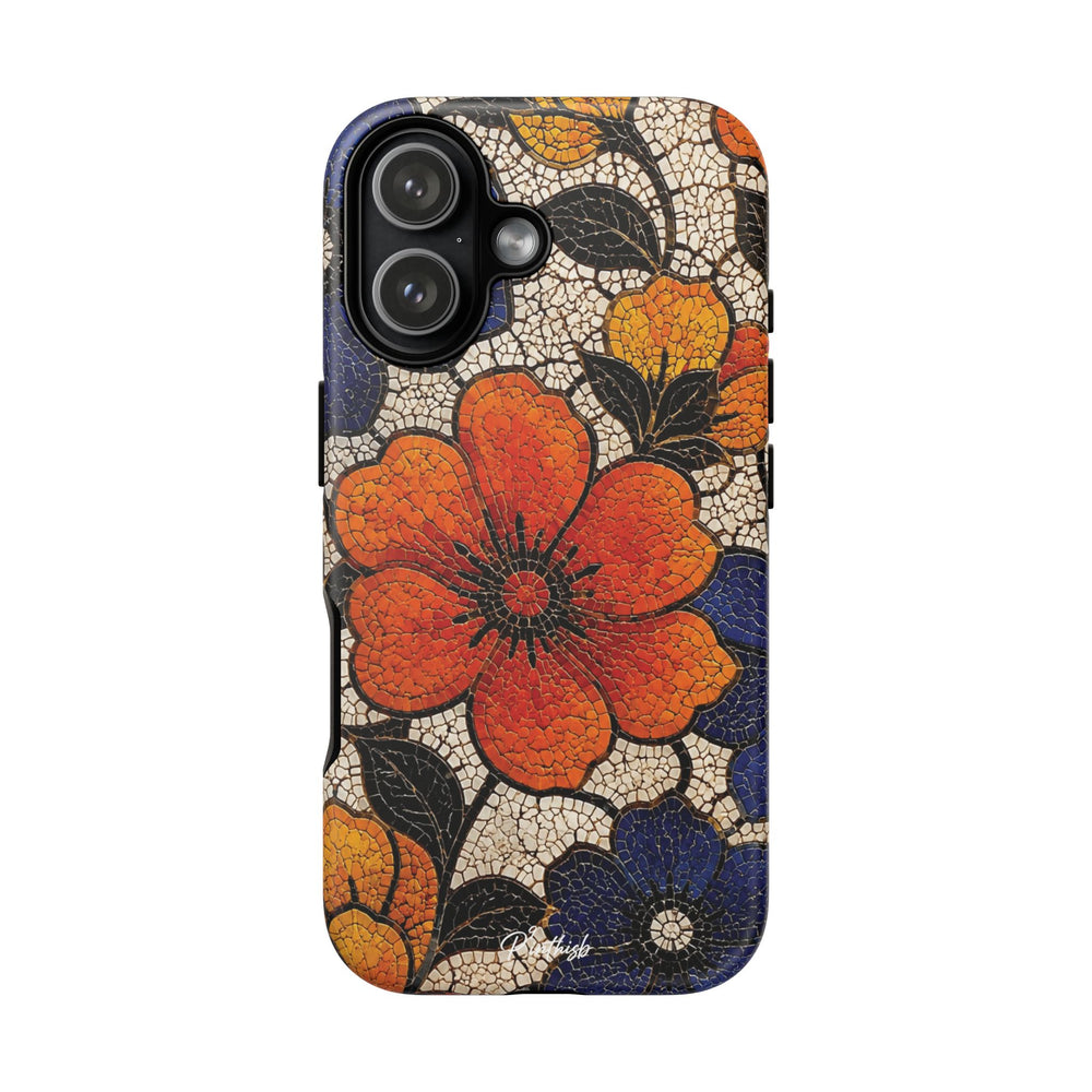Floral Mosaic Tough Case