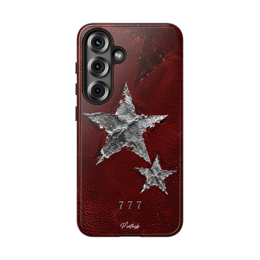 777 Metallic Stars Phone Case