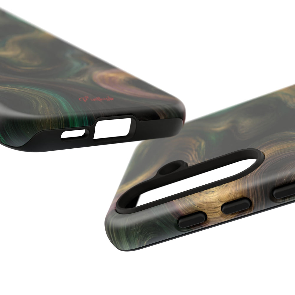 Marbled Forest Tough Phone Case