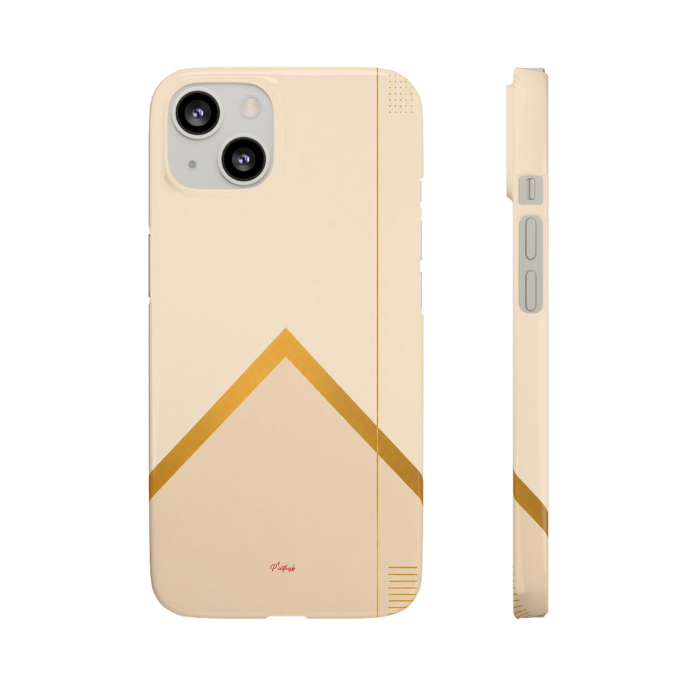 Gold Malboro Inspired Snap Phone Case