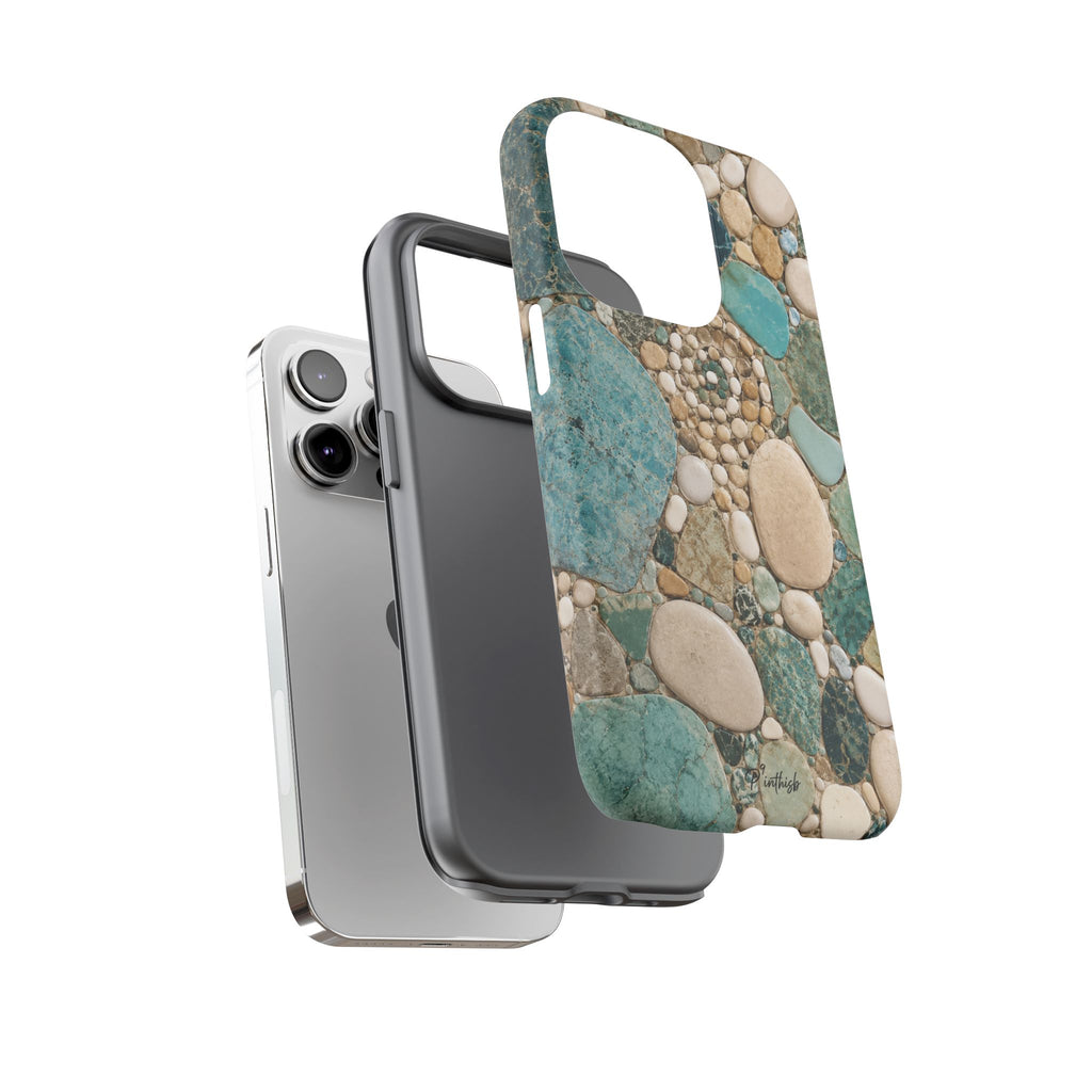 Sea Glass Mosaic Tough Case