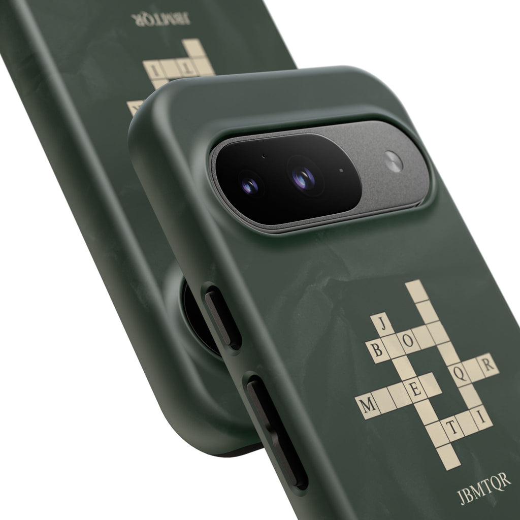 "JBMTQR crossword" Tough Phone Case