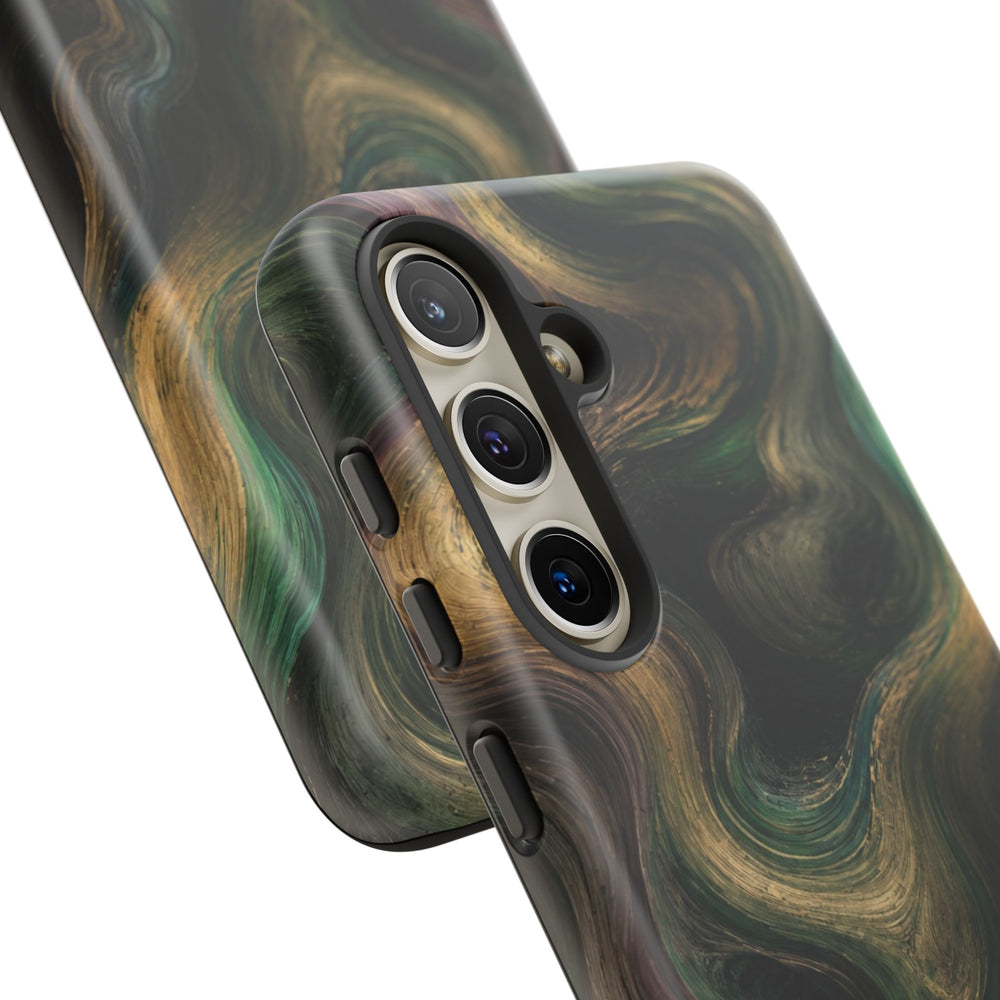 Marbled Forest Tough Phone Case