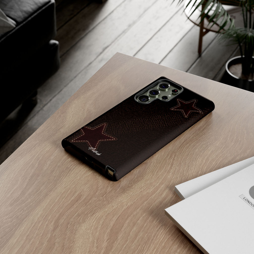 Rustic Stitched Star Phone Case