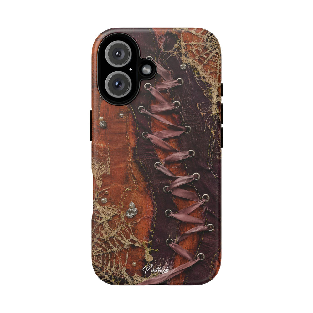 Vintage Leather Lace Tough Case