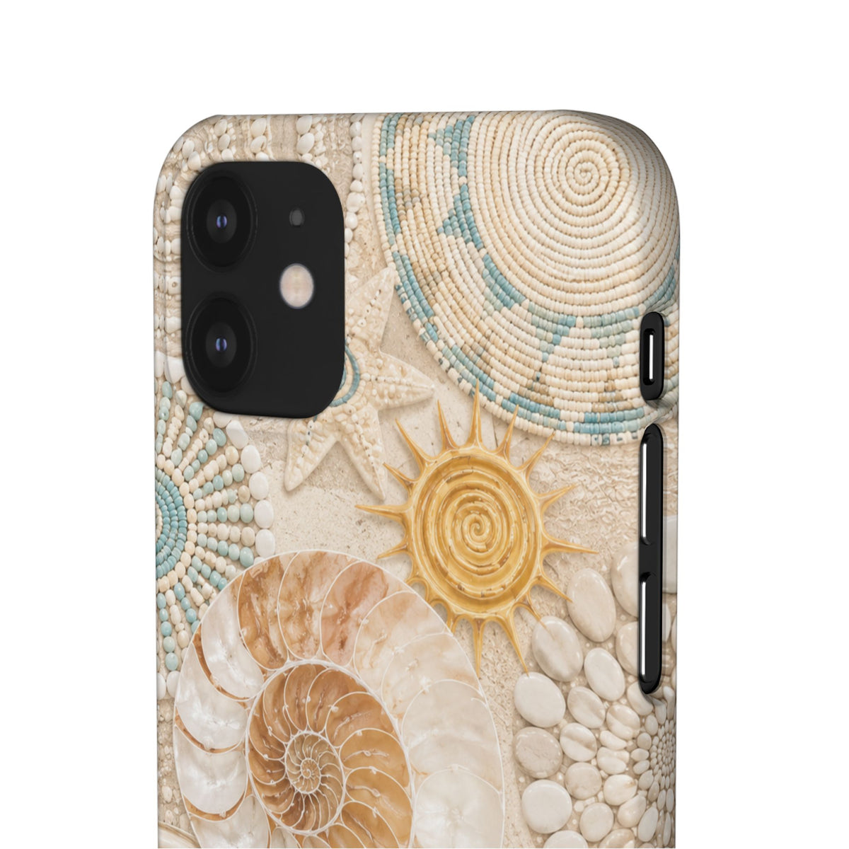 Coastal Seashell Snap Case