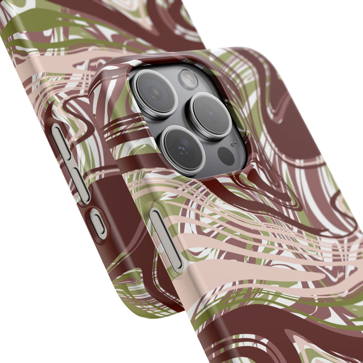 Abstract Marbled Snap Phone Case