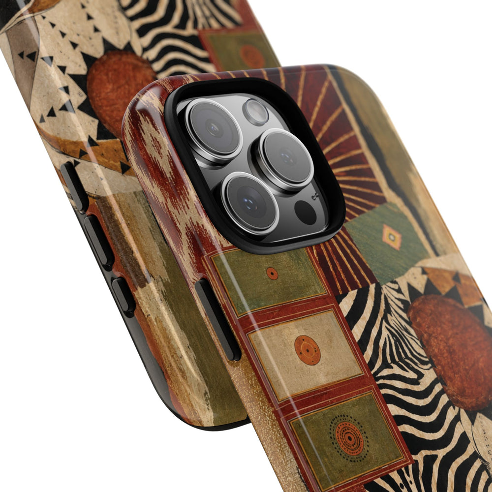 Abstract Boho Collage Tough Case