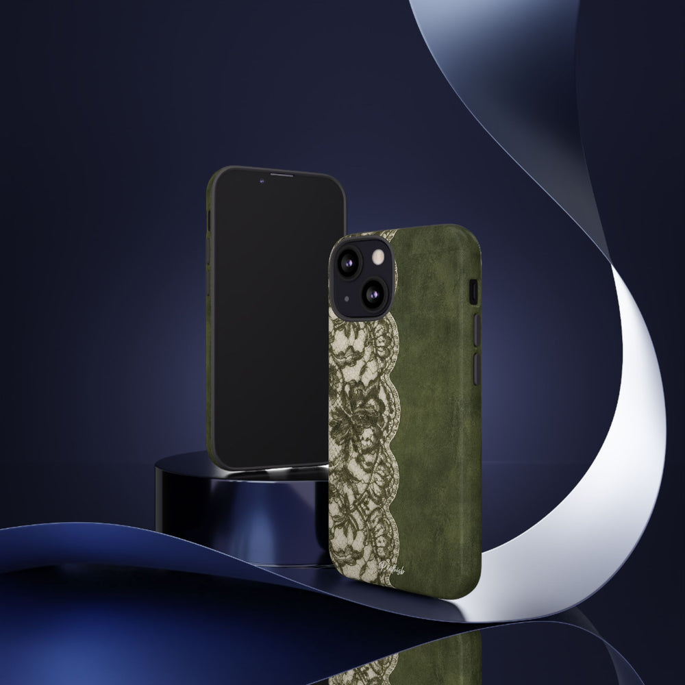 Olive Lace Tough Case